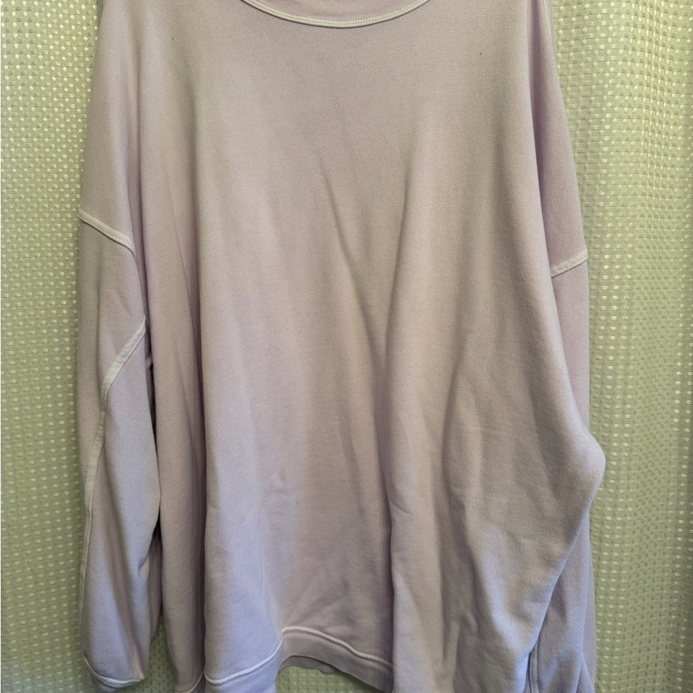 Aerie Light Purple Women's Crew Neck Sweater
